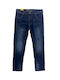 Men's Jeans Pants Elastic Blue