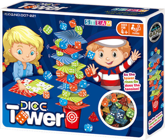 Brettspiel Dice Spinner für 1-4 Spieler 3+ Jahre (EN) Bufnitel