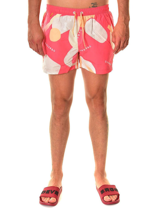 Devergo Herren Badebekleidung Shorts Rot