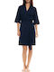 Pink Label Sommer Damen Robe Dark Blue