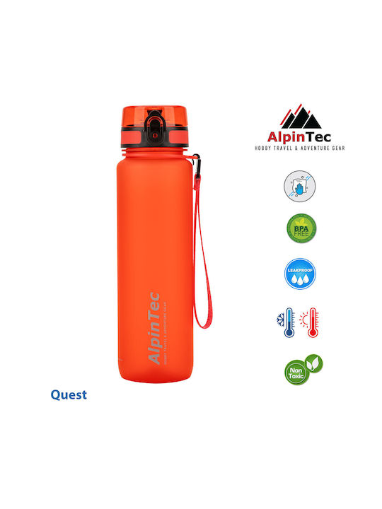 AlpinPro Water Bottle 1000ml Orange