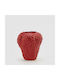Koart Decorative Vase Red 22.5x25cm