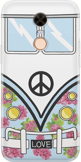 Retro Love Van Xiaomi Redmi 5 Plus Clear Tpu Διάφανη Σιλικόνη