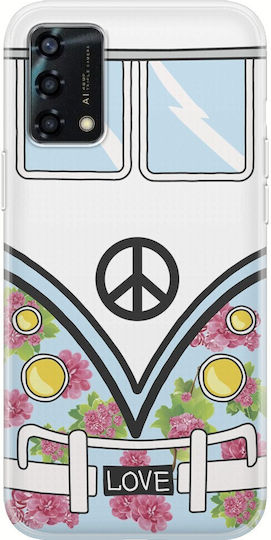 Retro Love Van Oppo A94 5g Clear Tpu Διάφανη Σιλικόνη