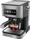 Sencor Μηχανή Espresso 1050W Πίεσης 20bar Ασημί SES 4020SS
