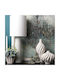 Espiel Decorative Vase White 13.5x13.5x34.5cm