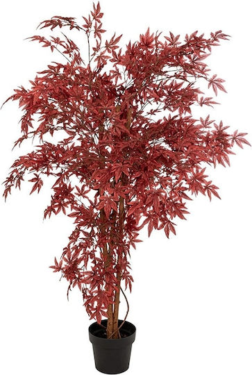 Red Maple Tree James Τεχνητό Φυτό σε Γλάστρα Μπορντό 150cm Atmosphera
