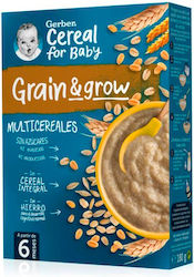 Gerber Baby Cream Multigrain Porridge 0% for 6m+ 180gr