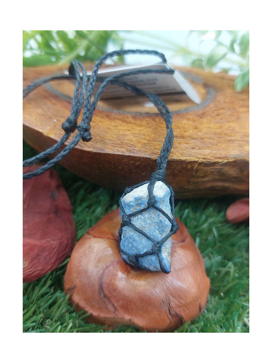 Macrame Unbreakable Angelite Necklace