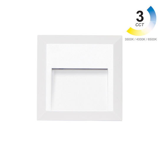 Gekas Iluminat Exterior Montat Pe Perete Lampă De Tavan Led Încorporat Ip65 2w Cu Alb Reglabil