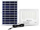 Geyer Waterproof Solar LED Floodlight 10W Cold White 6500K with Remote Control IP65