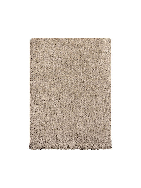 Beauty Home Canapea cu trei locuri Throw Lamb Bej