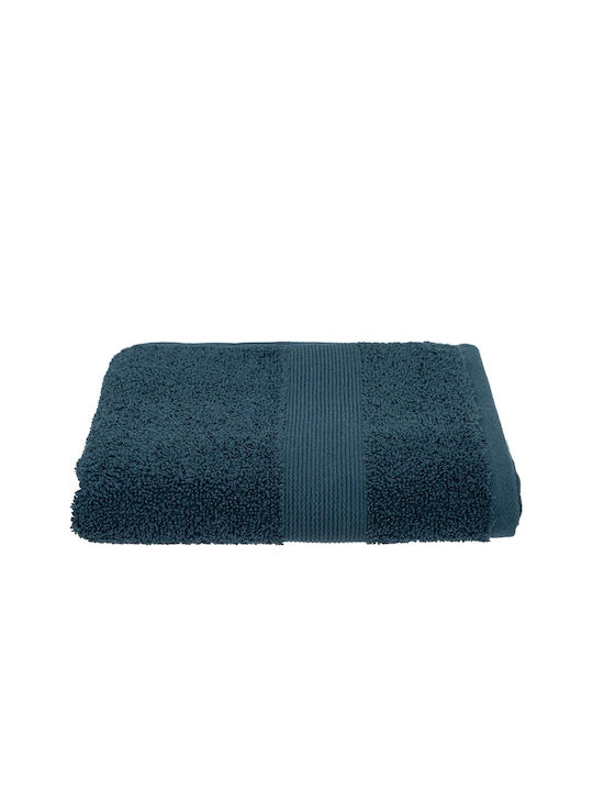 Atmosphera Πετσέτα Προσώπου 50x90εκ. Aegean Blue Βάρους 450gr/m²