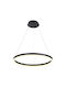 Gekas Pendant Light LED with Warm White Light Black