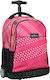 Hallmark Dots School Trolley Bag Elementary Multicolour With Water Bottle Holder 30L 2024
