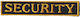 Security Chest Badge Black Yellow