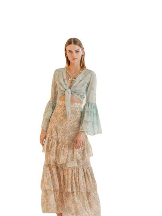Mya Collection Μπλούζα Πολύχρωμη Mya Collection Μπλούζα Πολύχρωμη