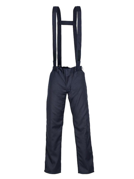 STOP Work Coveralls Dungarees Navy Blue