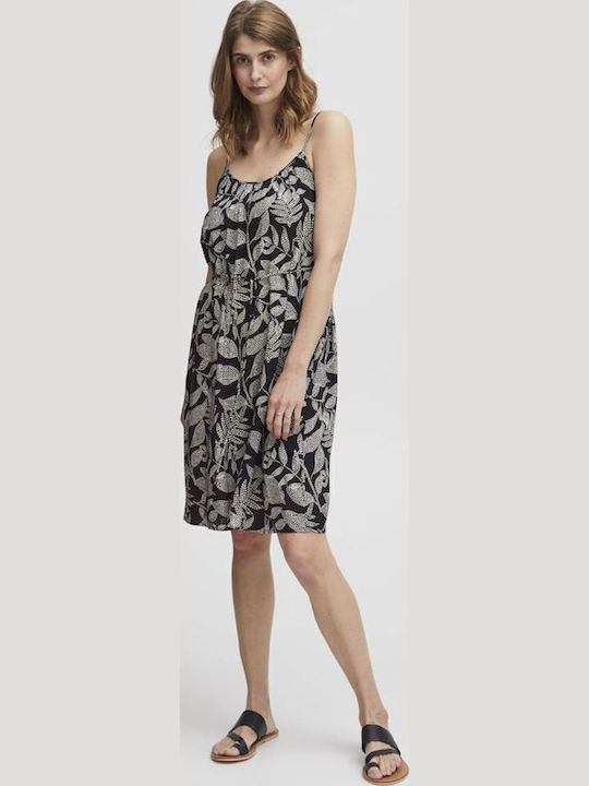 Mini Damenkleid Schwarz-Weiß