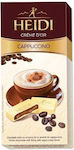 Heidi Chocolate White Cappuccino 90gr