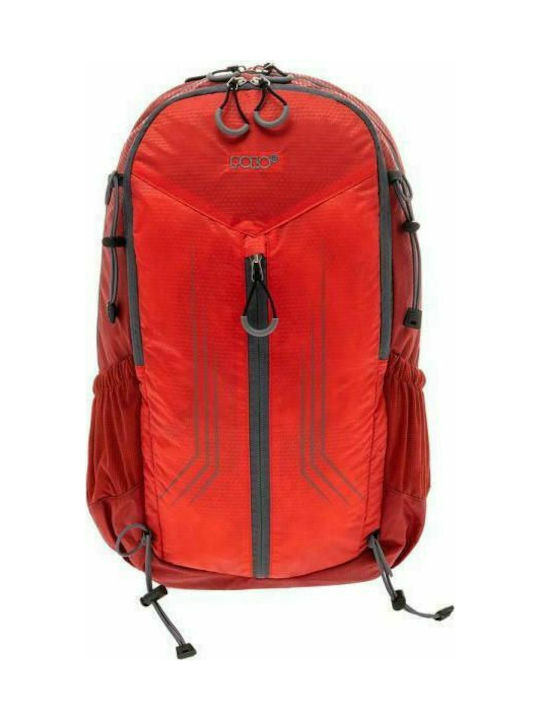 Polo Globe Waterproof Mountaineering Backpack 20lt Red 9-02-027-03