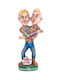 Lion Rolling Circus Animal Decorativ din Polirășină 20.3cm 1buc