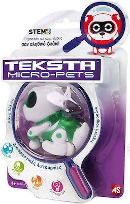 Silverlit Electronic Robotic Toy Teksta Micro Pets for 3++ Years White/Green Dino