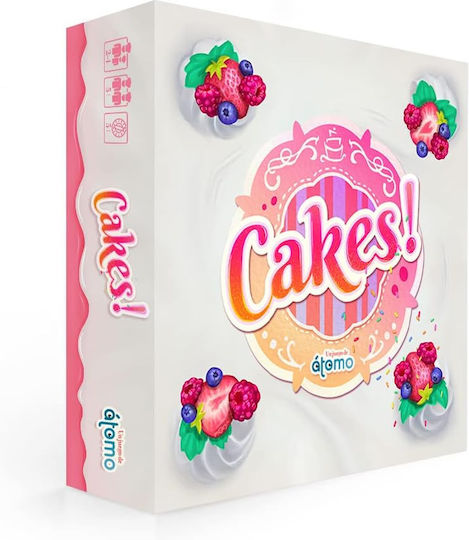 Board Game Cakes! for 2-4 Players 5+ Years Old Atomo Games