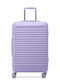 Delsey Bastille 2.0 Μεσαία Βαλίτσα Ταξιδίου Σκληρή Lavender με 4 Ρόδες Ύψους 65εκ.