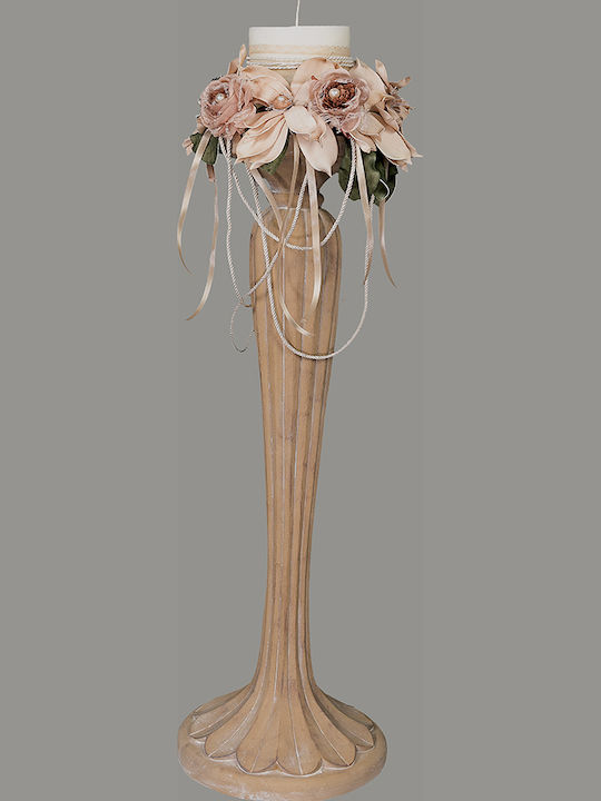 Ivory-Gold Candle Holder Cbw266980 La Vista Lvs-cbw266980