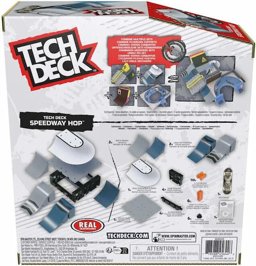 Tech Deck X-connect Creator de Parc 1 Mini Skateboard 1 Rampă 1 Bucată