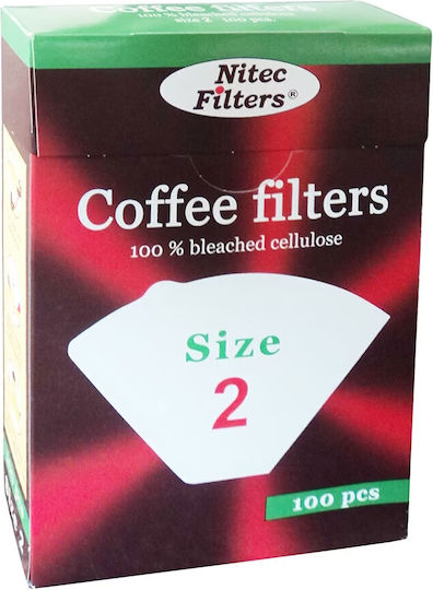 Nitec 100 Coffee Paper Filters