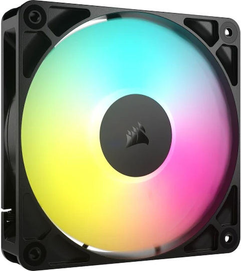 Corsair RS120 Case Fan (2100rpm / 72.8cfm) με ARGB Φωτισμό και Σύνδεση 4-Pin PWM