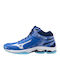 Mizuno Wave Voltage 2 Mid Sport Shoes Volleyball Blue