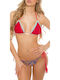 Set Bikini Τριγωνάκι Red