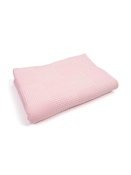 Dimcol Одеяло Детско легло Pique Розов Pink 120...