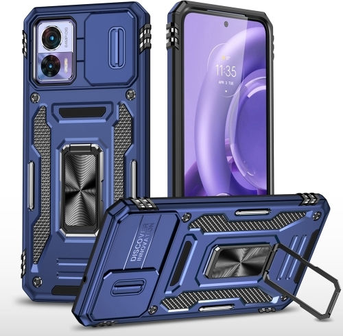 Задна корица Тъмносин (Motorola Edge 30 Neo 5G)