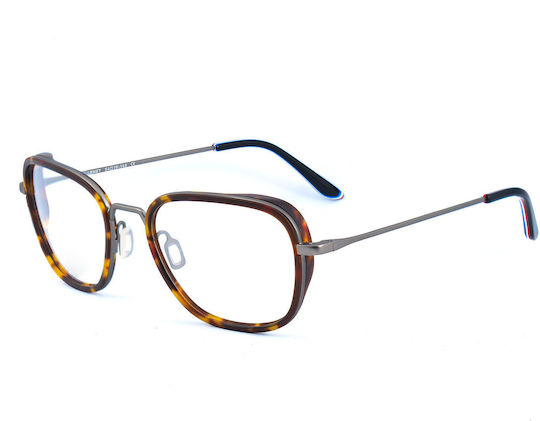 Vuarnet Μεταλλικός Σκελετός Γυαλιών με Clip On Ασημί VL18040002SUN