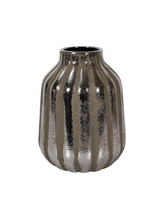 Fylliana Decorative Vase Fl1340 Silver 21x21x27cm