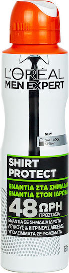 L'Oreal Paris Men Expert Shirt Protect Αποσμητικό 48h σε Spray 150ml