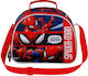 Karactermania Geantă Izotermică Școlară Pentru Prânz 4 Litri Roșie Spiderman 20x10x25.5cm