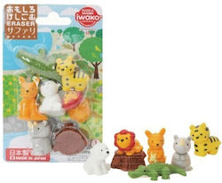 Iwako Eraser Set for Pencil and Pen 10pcs