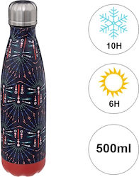 5Five Flasche Thermosflasche Rostfreier Stahl 5...