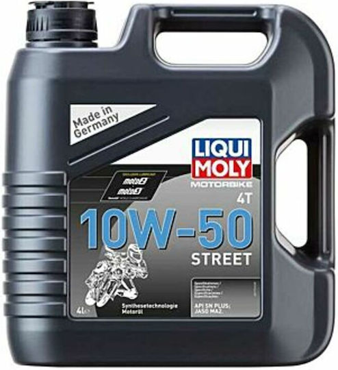 Liqui Moly Street Motorradöl für Viertaktmotoren 10W-50 4Es