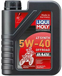 Liqui Moly Synthetic Motorcycle Oil for Four-Stroke Engines 5W-40 1lt