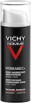 Vichy Homme Hydra Mag C+ 24ωρο Ενυδατικό Ανδρικό Gel Προσώπου για Ευαίσθητες Επιδερμίδες με Βιταμίνη C 50ml