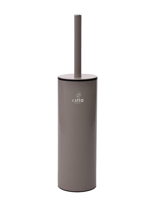 Estia Dita Inox Bathroom Trash Can Brown