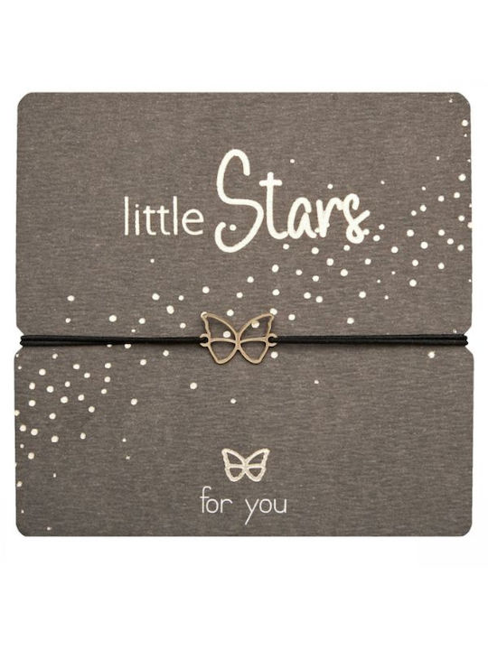 Bracelet Little Stars made of Steel Gold Plated