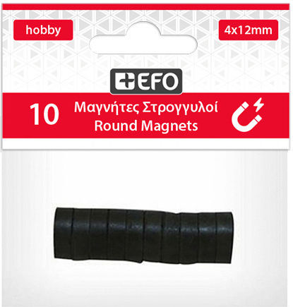 +Efo Magnet With Sticker L12xW12mm 10pcs