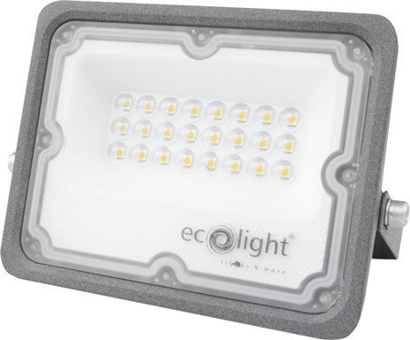 Eco Light Wasserdichter LED Flutlichter 20W Natürliches Weiß 4000K mit Bewegungssensor IP65